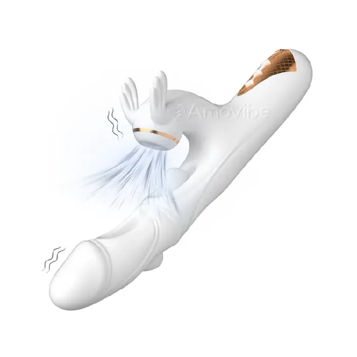 Female Sex Toys Amovibe Dual Vibration Suction with Warming Sensation for Ultimate GSpot Vibrator Pleasure Female Sex Toys Amovibe Dual Vibration Suction with Warming Sensation for Ultimate GSpot Vibrator Pleasure