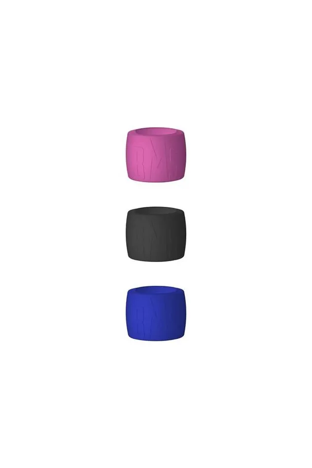 Female Sex Toys BMS Swan Silicone Comfy Cuff Bullet Grips Assorted Colors
