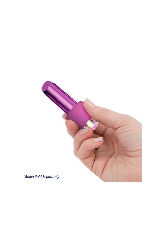 Female Sex Toys BMS Swan Silicone Comfy Cuff Bullet Grips Assorted Colors
