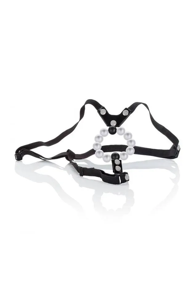Female Sex Toys Cal Exotics Lovers Thong with Pleasure Pearls Cal Exotics