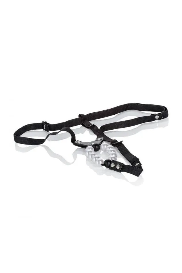 Female Sex Toys Cal Exotics Lovers Thong with Pleasure Pearls Cal Exotics