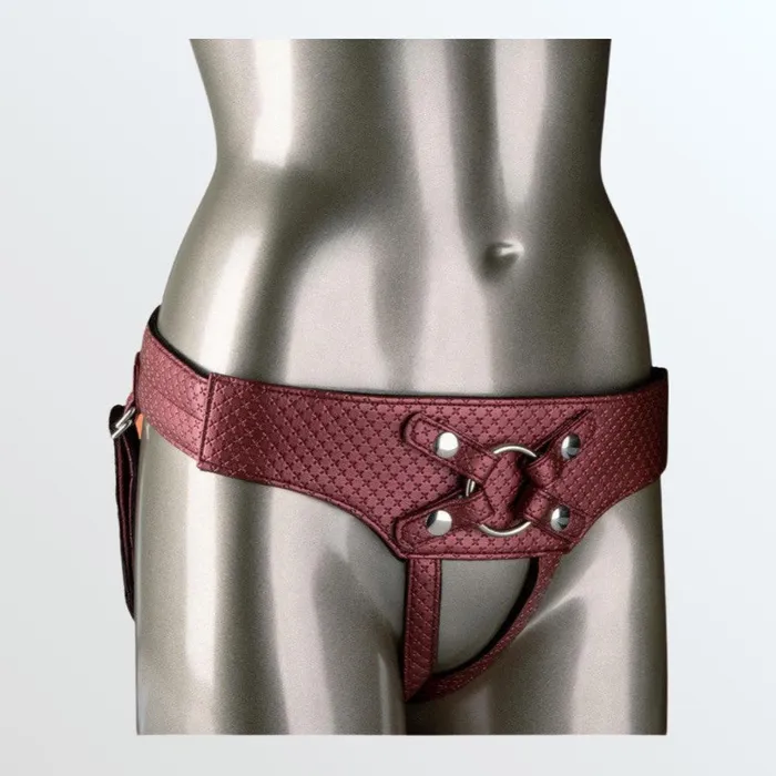 Female Sex Toys CalExotics Her Royal Harness the Regal Empress Red StrapOn Harness Female Sex Toys CalExotics Her Royal Harness the Regal Empress Red StrapOn Harness