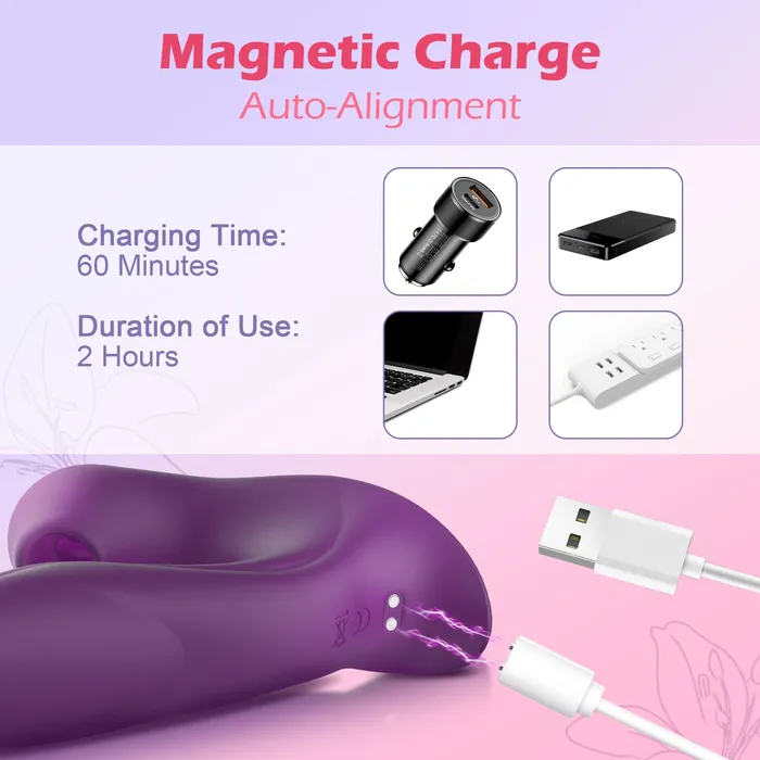 Female Sex Toys G spot Vibrator with Tapping Vibration Licking Modes Amovibe