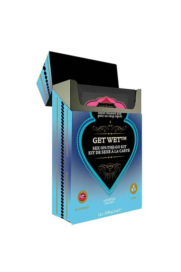 Female Sex Toys Kama Sutra Kama Sutra Get Wet OnTheGo Sex Lubricant Kit