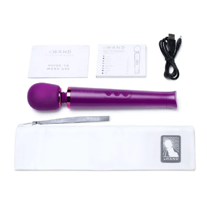 Female Sex Toys LE WAND Le Wand Petite Rechargeable Massager Cherry