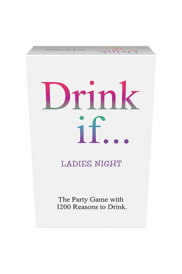 Kheper Games Drink If Ladies Night Drinking Game Kheper Games Games