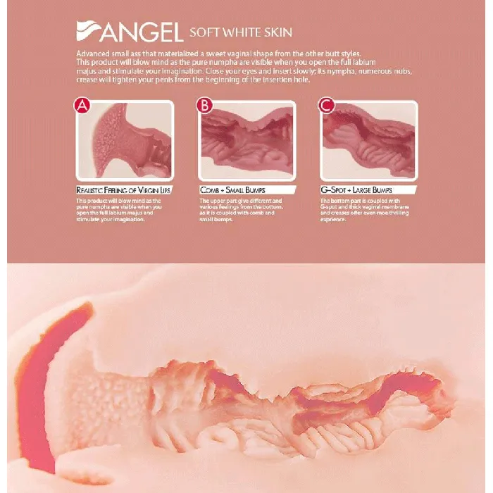 Kokos Angel 2 Double Layer Male Masturbator KOKOS Male Sex Toys