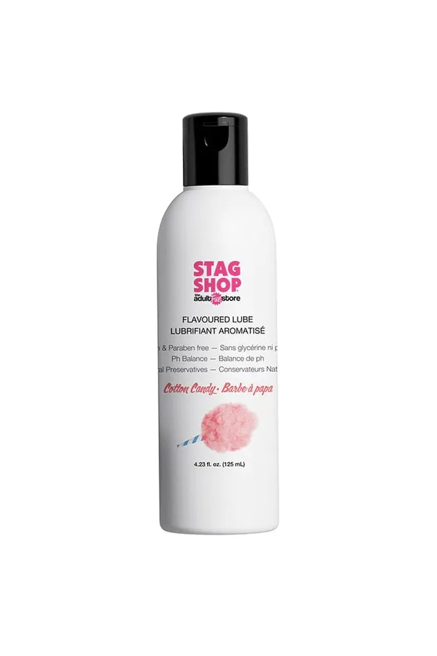 Lubricants Stag Shop Stag Shop Flavored WaterBased Lubricant Cotton Candy 4oz