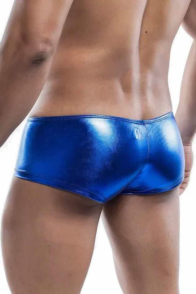 Male Basics Metallic Boxer Blue MBL42 Male Basics Vibrators