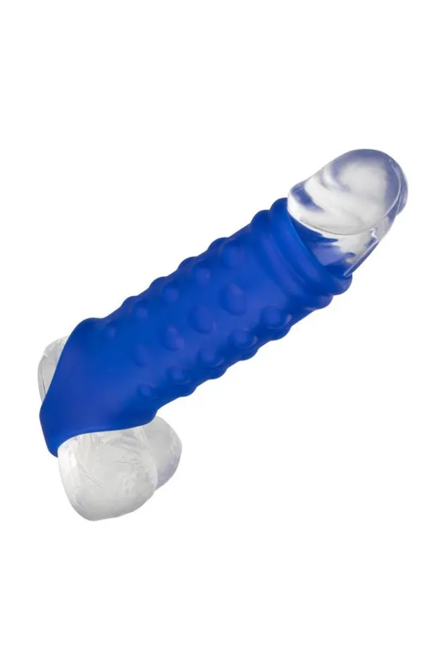 Male Sex Toys Cal Exotics Cal Exotics Admiral Liquid Silicone Beaded Penis Extension Blue Male Sex Toys Cal Exotics Cal Exotics Admiral Liquid Silicone Beaded Penis Extension Blue