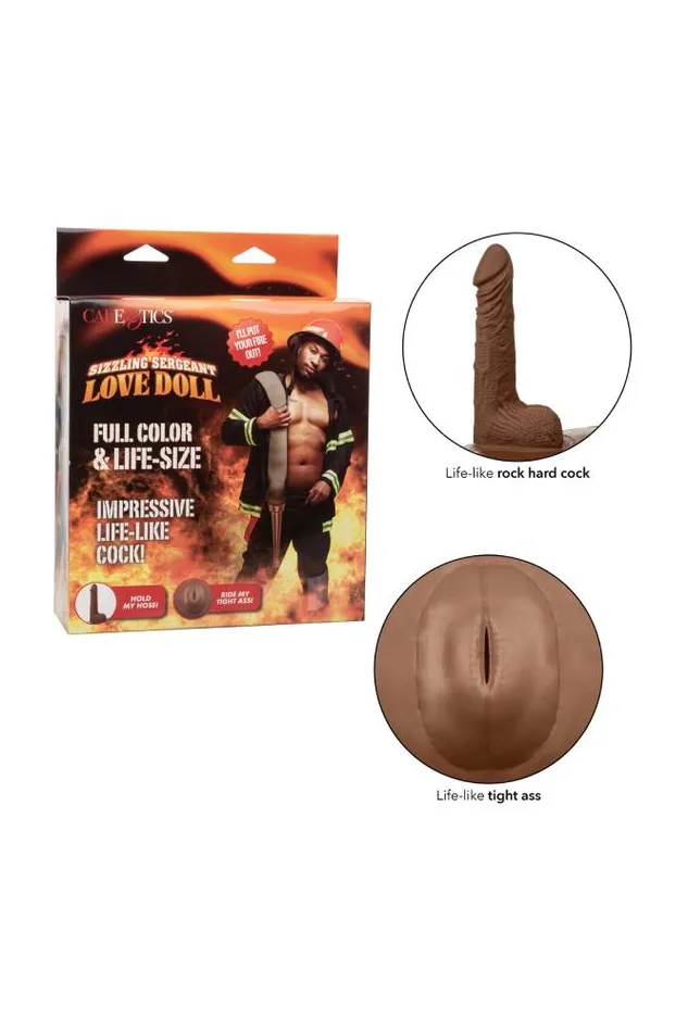 Male Sex Toys Cal Exotics Cal Exotics Sizzling Sergeant Blow Up Doll