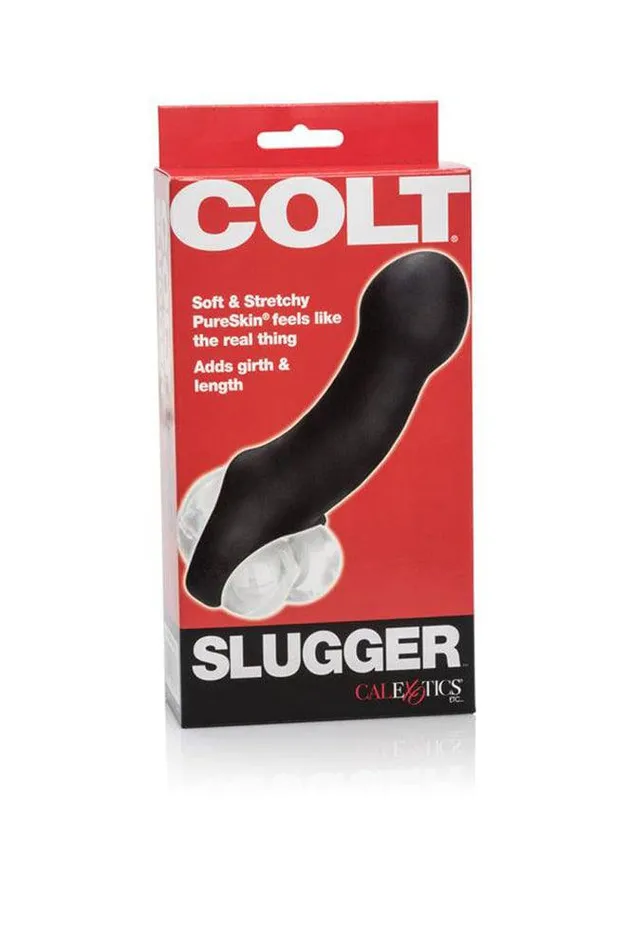 Male Sex Toys Cal Exotics Colt Slugger Penis Sleeve Black Cal Exotics