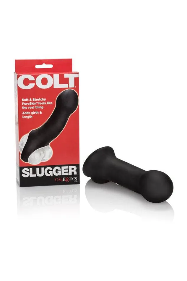 Male Sex Toys Cal Exotics Colt Slugger Penis Sleeve Black Cal Exotics