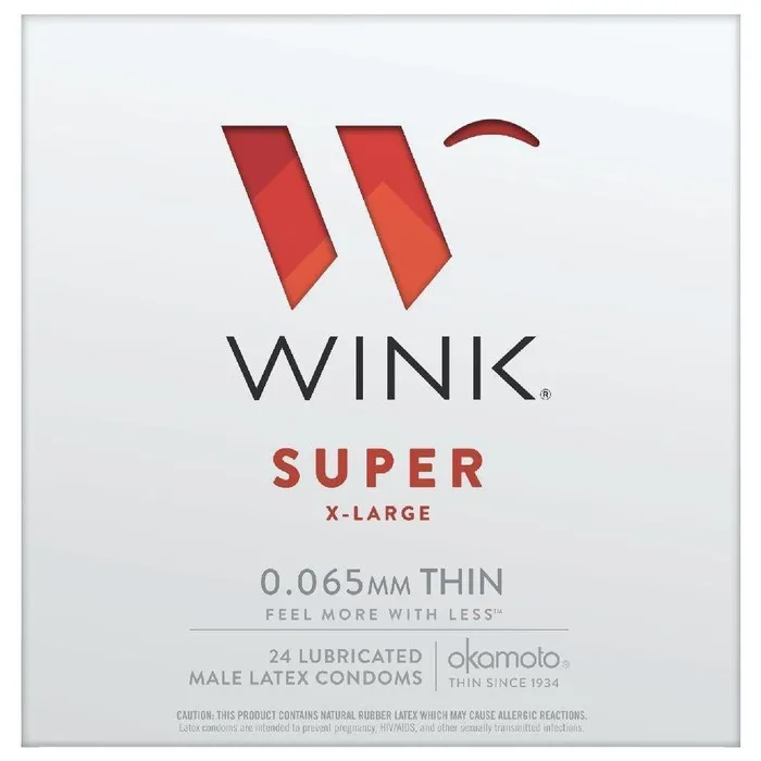 Male Sex Toys Okamoto Okamoto Wink XL Super Size Condoms