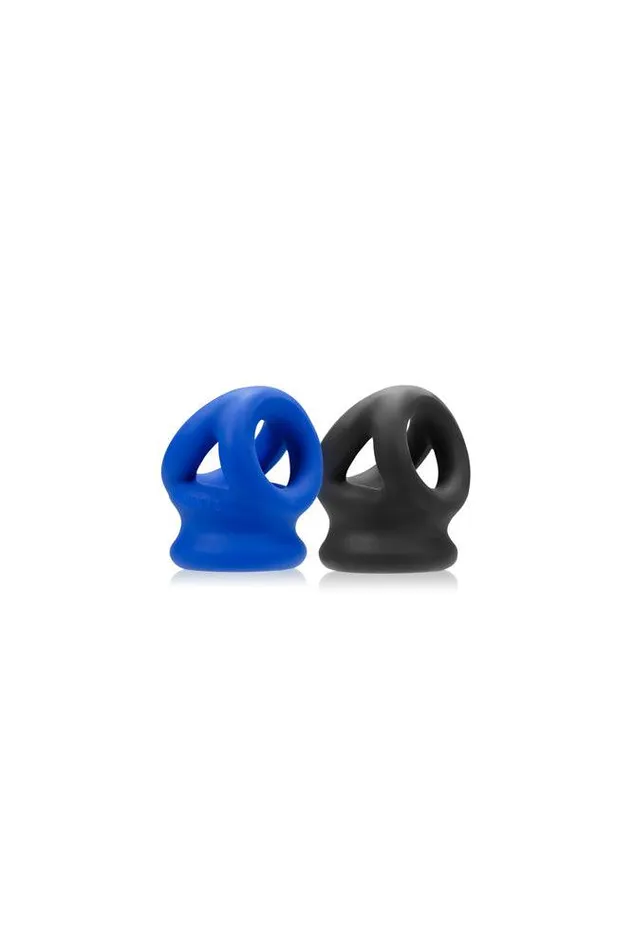 Male Sex Toys Oxballs Oxballs TriSqueeze 3Ring Ballstretching Sling Assorted Colors Male Sex Toys Oxballs Oxballs TriSqueeze 3Ring Ballstretching Sling Assorted Colors