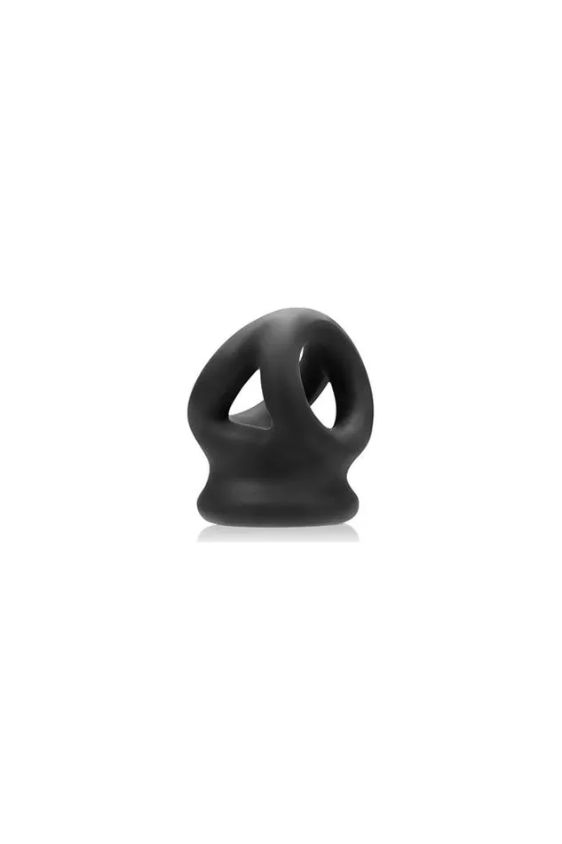 Male Sex Toys Oxballs Oxballs TriSqueeze 3Ring Ballstretching Sling Assorted Colors