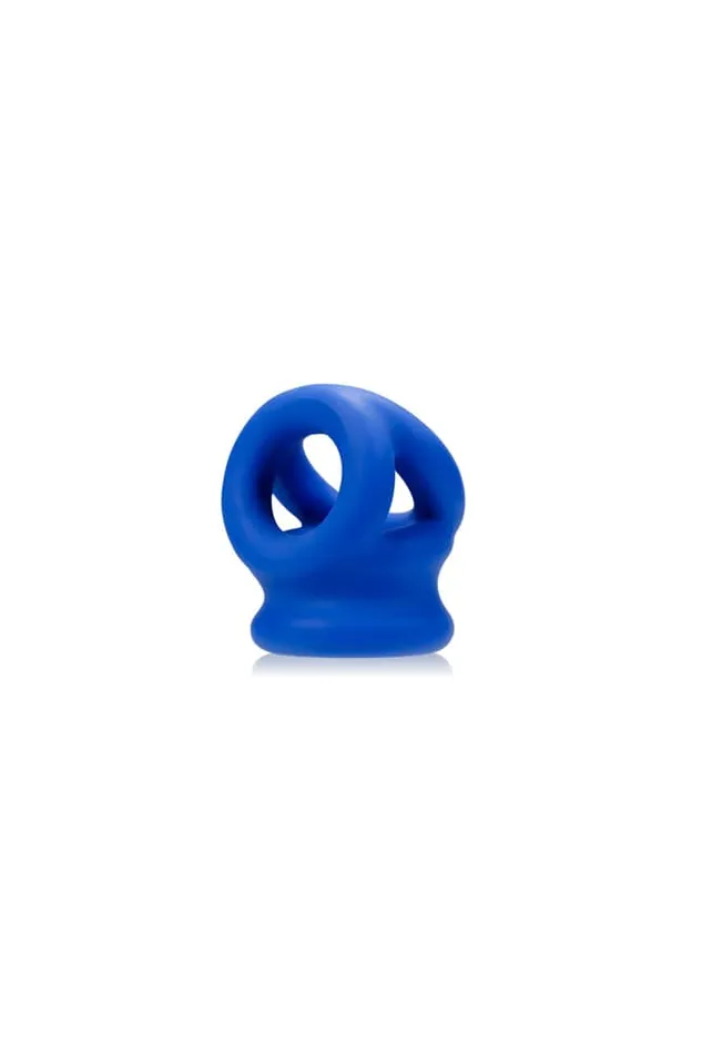 Male Sex Toys Oxballs Oxballs TriSqueeze 3Ring Ballstretching Sling Assorted Colors