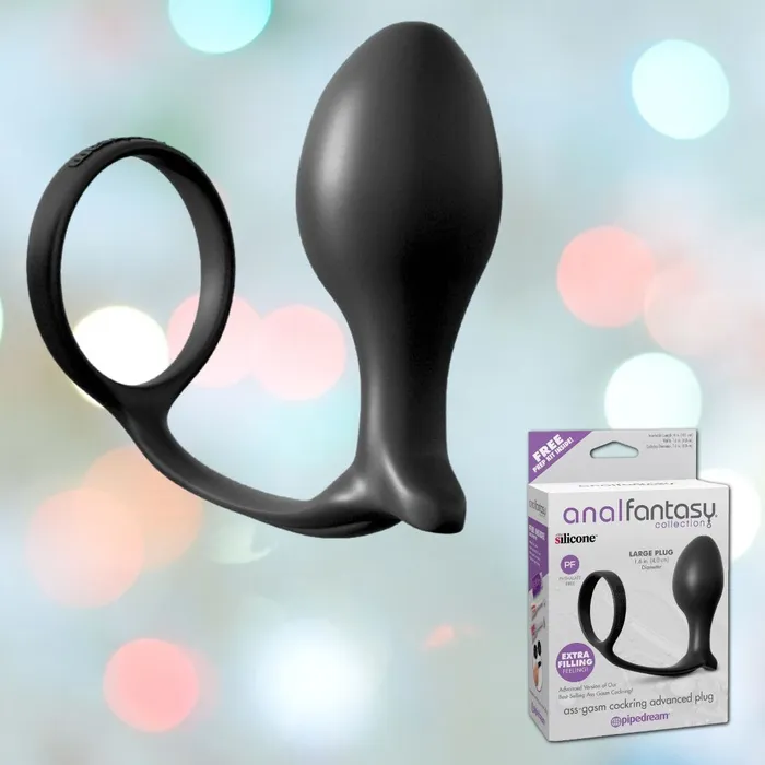 Male Sex Toys Pipedream Anal Fantasy Collection Ass Gasm Cock Ring with Anal Plug Male Sex Toys Pipedream Anal Fantasy Collection Ass Gasm Cock Ring with Anal Plug