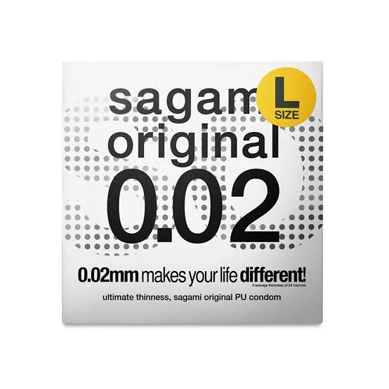 Male Sex Toys Sagami Sagami 002 Large Condom Single Pack
