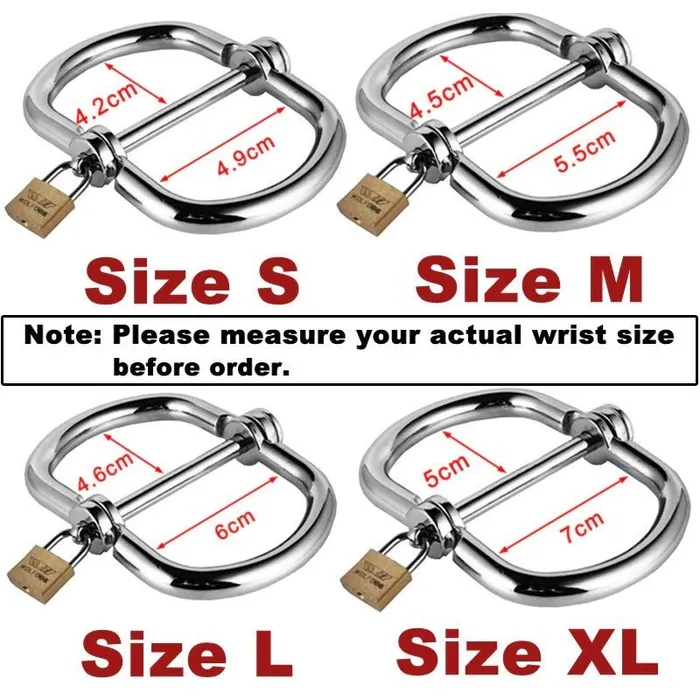 Multisized Steel Shackles Oxyshop Vibrators