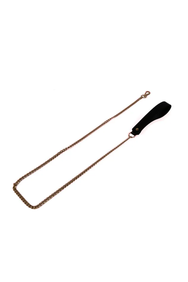 NS Novelties Anal NS Novelties Fetish Fashion Nyx Leash BlackGold