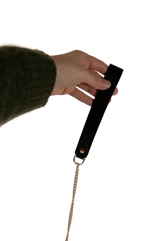 NS Novelties Anal NS Novelties Fetish Fashion Nyx Leash BlackGold