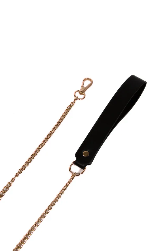 NS Novelties Anal NS Novelties Fetish Fashion Nyx Leash BlackGold