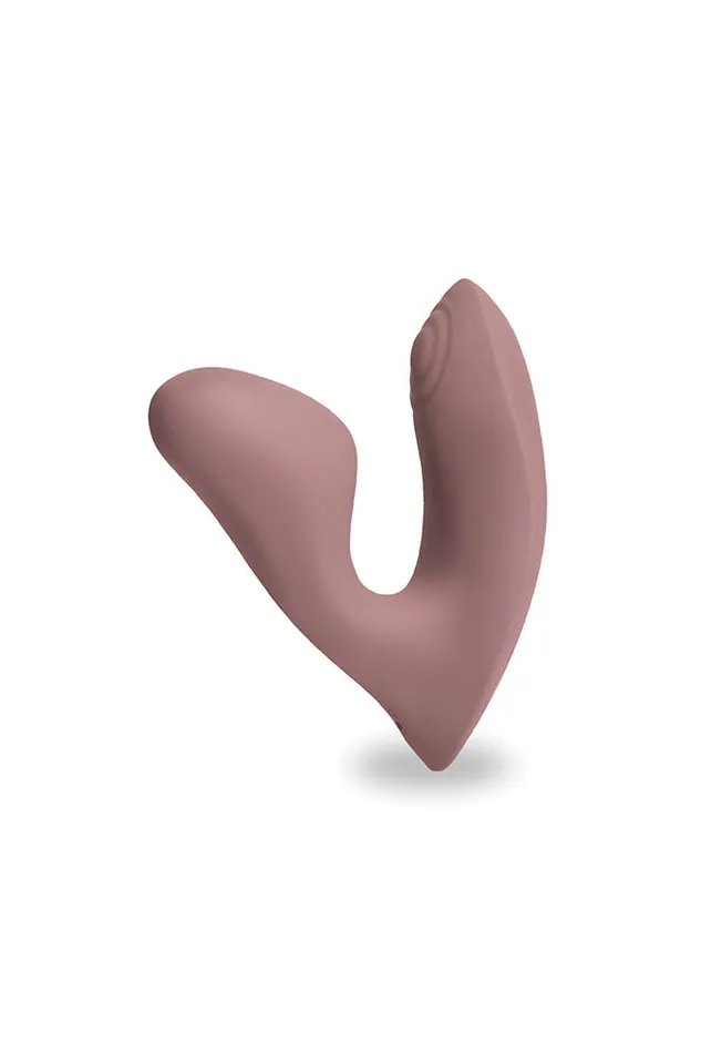 NS Novelties Desire Demure Dual Stimulation Wearable Vibrator Autumn Rose NS Novelties Vibrators NS Novelties Desire Demure Dual Stimulation Wearable Vibrator Autumn Rose NS Novelties Vibrators