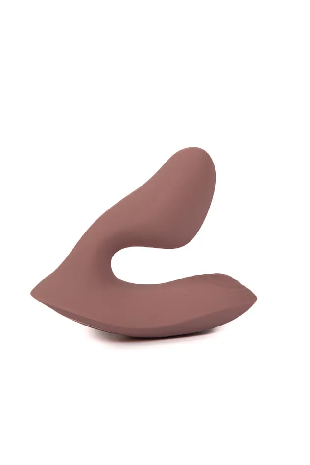 NS Novelties Desire Demure Dual Stimulation Wearable Vibrator Autumn Rose NS Novelties Vibrators