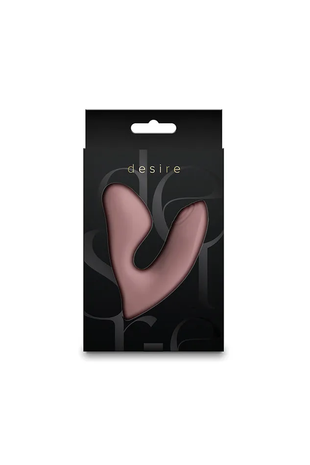 NS Novelties Desire Demure Dual Stimulation Wearable Vibrator Autumn Rose NS Novelties Vibrators