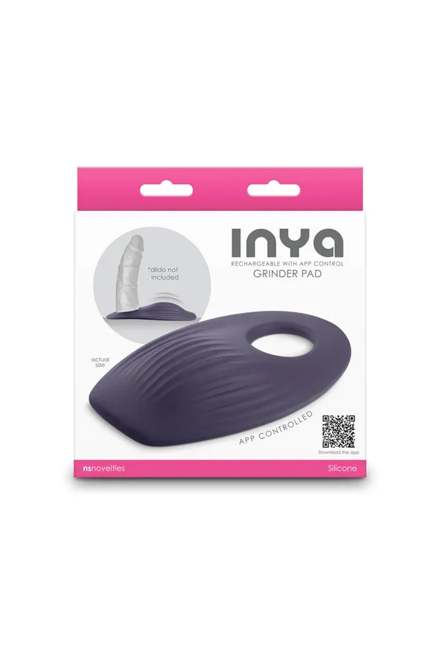 NS Novelties Vibrators NS Novelties INYA Grinder Pad Vibrator with App Control Purple