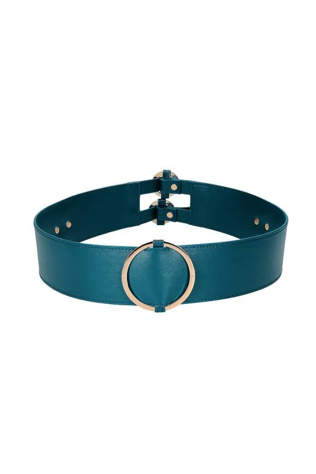Ouch by Shots Toys Halo Waist Belt Green Shots Toys Vibrators