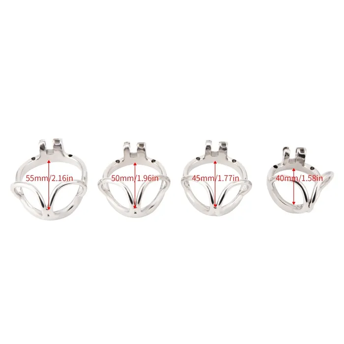 Oxyshop Male Sex Toys CH09V2 Steel Chastity with Balls Support