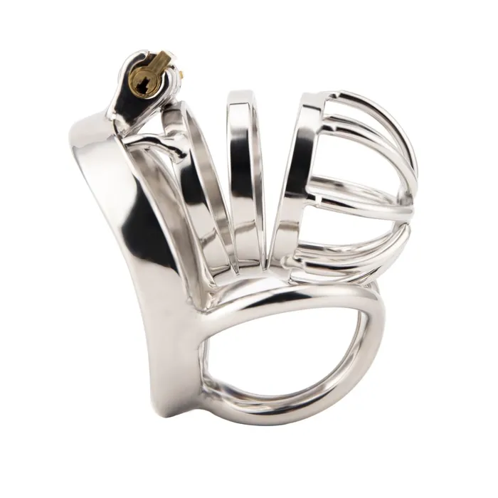 Oxyshop Male Sex Toys CH09V2 Steel Chastity with Balls Support