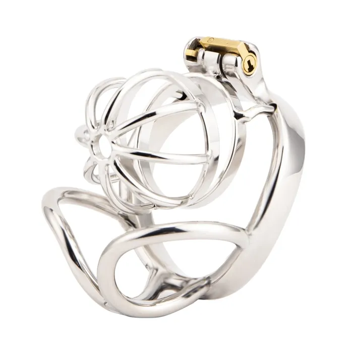 Oxyshop Male Sex Toys CH09V2 Steel Chastity with Balls Support