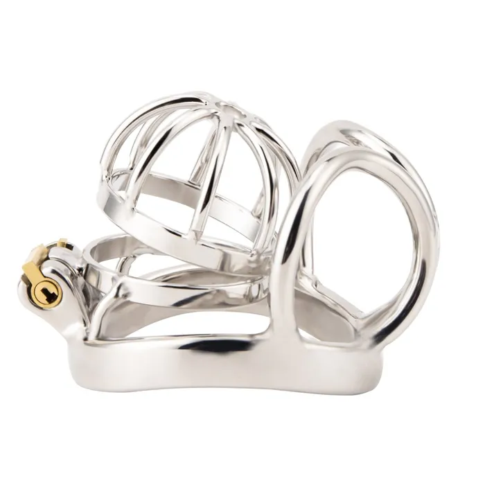 Oxyshop Male Sex Toys CH09V2 Steel Chastity with Balls Support