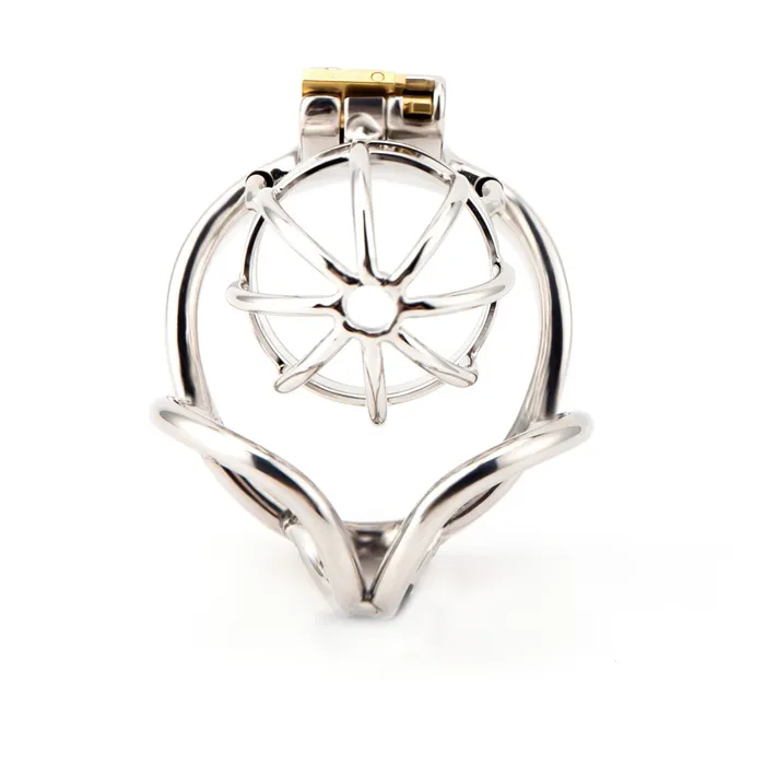 Oxyshop Male Sex Toys CH09V2 Steel Chastity with Balls Support