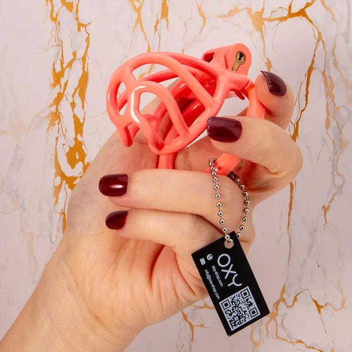 Oxyshop Male Sex Toys Twisted Manhood 3D printed Chastity Device