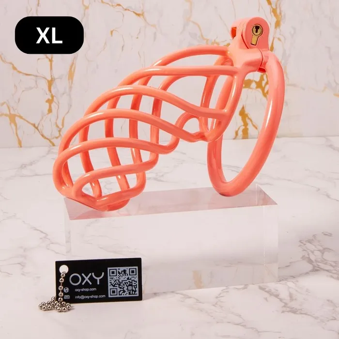 Oxyshop Male Sex Toys Twisted Manhood 3D printed Chastity Device