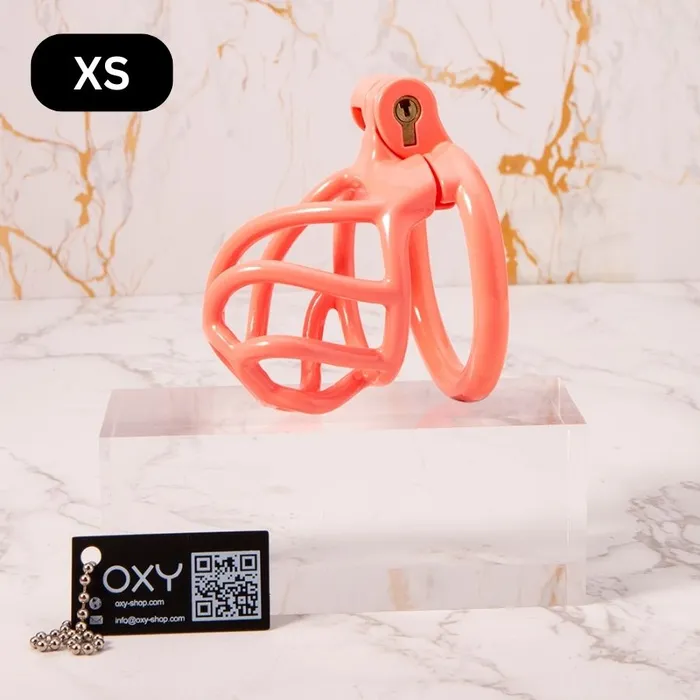 Oxyshop Male Sex Toys Twisted Manhood 3D printed Chastity Device