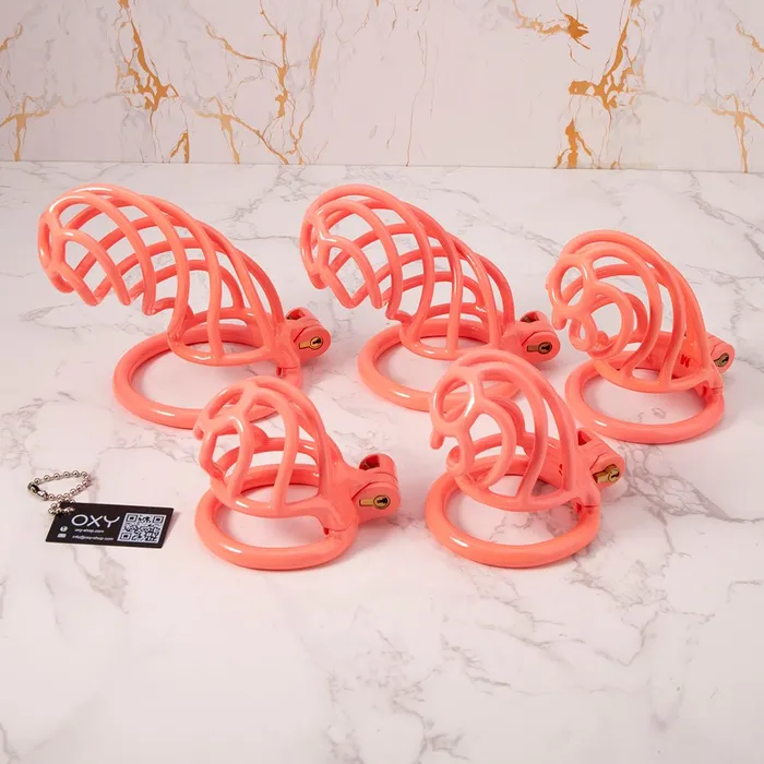 Oxyshop Male Sex Toys Twisted Manhood 3D printed Chastity Device