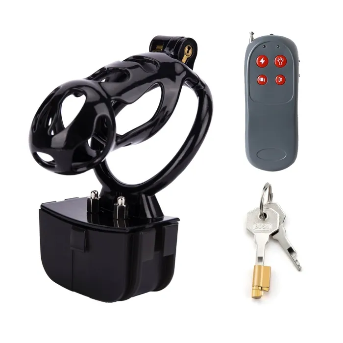 Oxyshop Male Sex Toys V2 Electric Shock Chastity device The Phantom