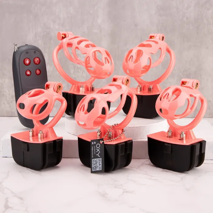 Oxyshop Male Sex Toys V2 Electric Shock Chastity device The Phantom