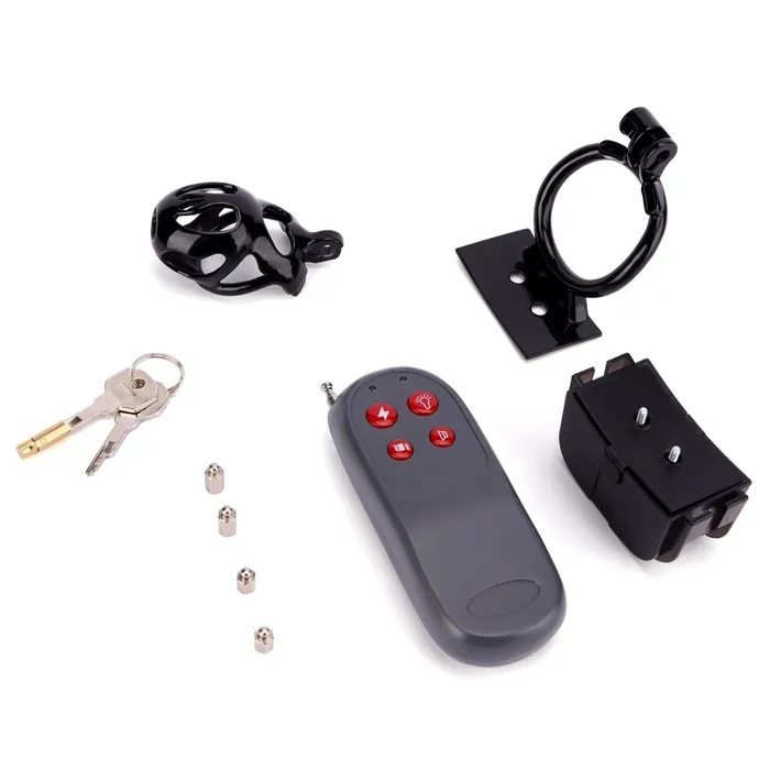 Oxyshop Male Sex Toys V2 Electric Shock Chastity device The Phantom