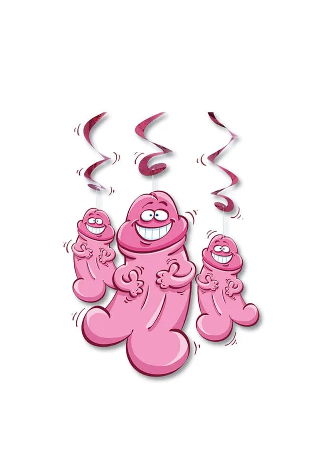 Ozze Creations Bachelorette Pecker Swirl Decorations Ozze Creations Vibrators Ozze Creations Bachelorette Pecker Swirl Decorations Ozze Creations Vibrators
