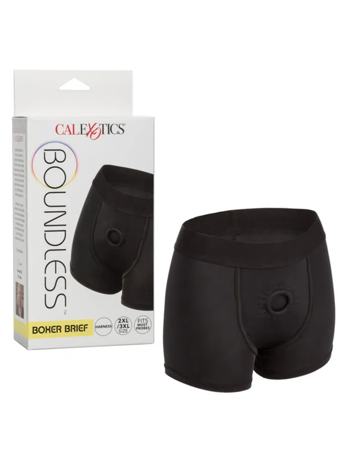Passionfruit Female Sex Toys Boundless Boxer Harness Brief