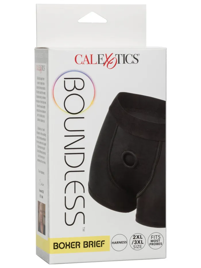 Passionfruit Female Sex Toys Boundless Boxer Harness Brief