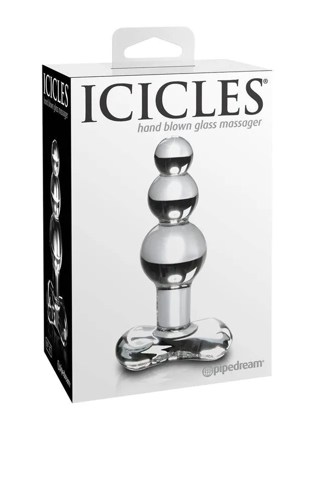 Pipedream Anal Pipedream Icicles No 47 Glass Butt Plug