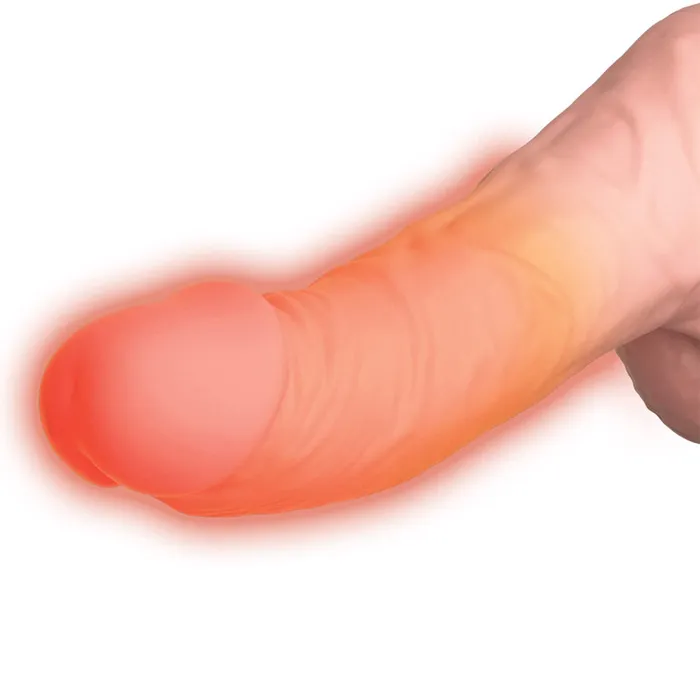 Pipedream Dildos Pipedream King Cock Plus Triple Threat Thrusting Cock With Balls 65 Inch Light