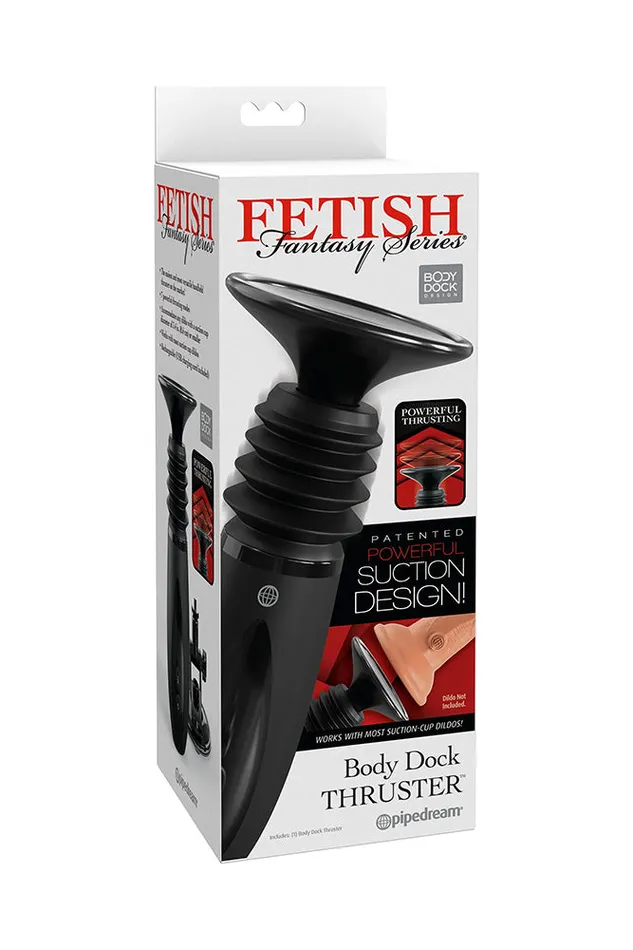 Pipedream Female Sex Toys Pipedream Fetish Fantasy Body Dock Thruster Black